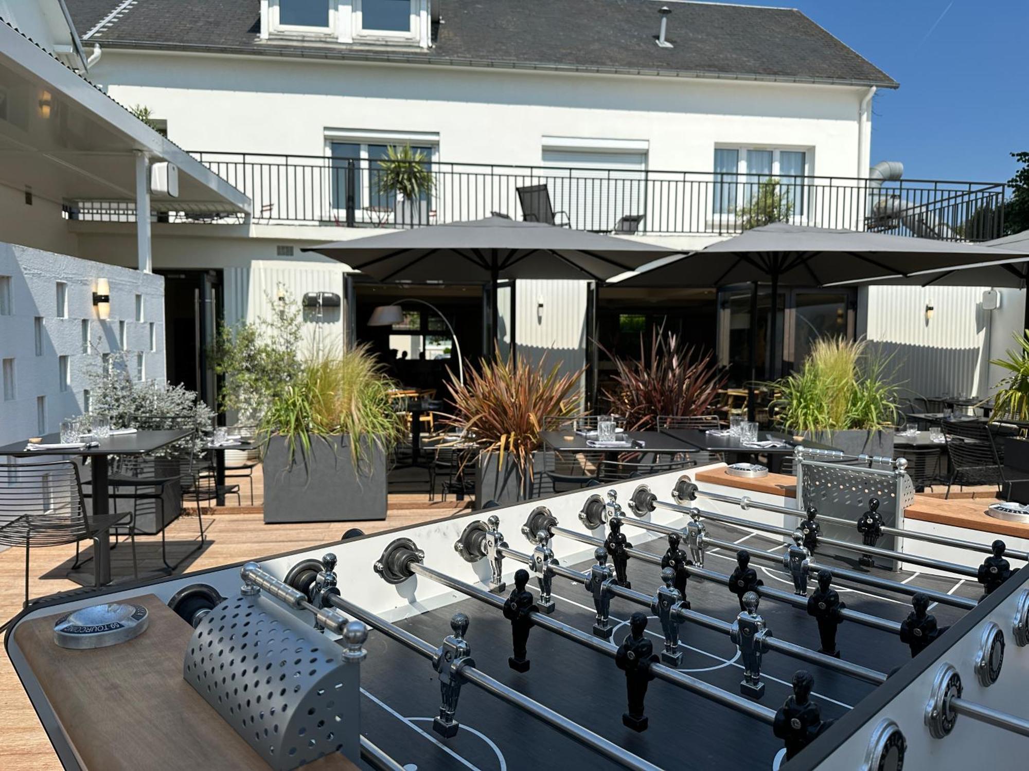Logis Hotel & Restaurant Le Vert Bocage Franqueville-Saint-Pierre Eksteriør billede